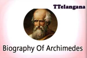 Biography Of Archimedes