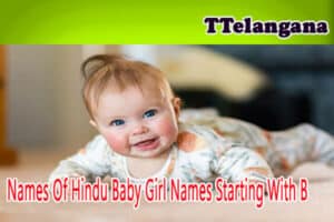 Names Of Hindu Baby Girl Names Starting With B