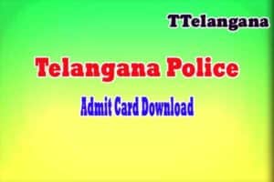 Telangana Police Admit Card 2023 Exam Date Exam Pattern Download Hall ticket www.tspolice.gov.in