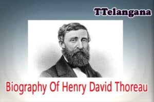 Biography Of Henry David Thoreau