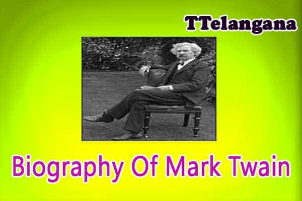 Biography Of Mark Twain