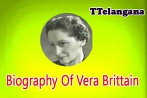 Biography Of Vera Brittain