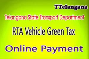 TS RTA Vehicle Green Tax Payment