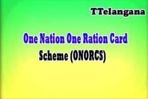 One Nation One Ration Card Scheme (ONORCS)One Nation One Ration Card Scheme (ONORCS)