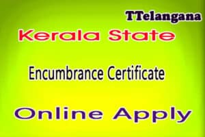 Kerala State Encumbrance Certificate Online Apply