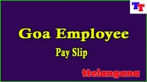 Goa Employee Pay Slip 2023 download HRMS Employee Salary Slip Goa Employee Pay Slip 2023 download HRMS Employee Salary Slip