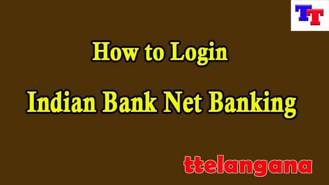 How to Login Indian Bank Net Banking at www.Indianbank.Internet.In