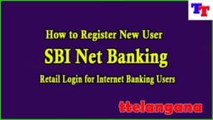 How to Register SBI Net Banking New User
