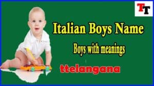 Italian Boy Names Child Names and Meanings