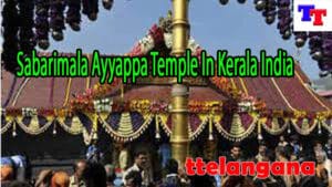 Sabarimala Ayyappa Temple In Kerala India