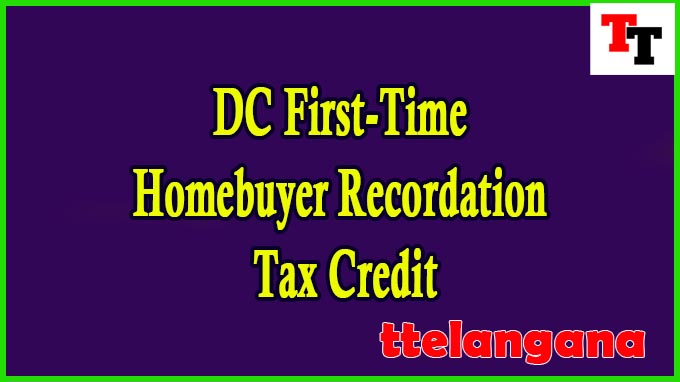 DC First-Time Homebuyer Recordation Tax Credit Empowering Homeownership