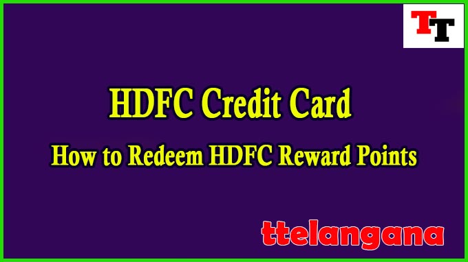 HDFC Credit Card Reward Points | How to Redeem Hdfc Reward Points