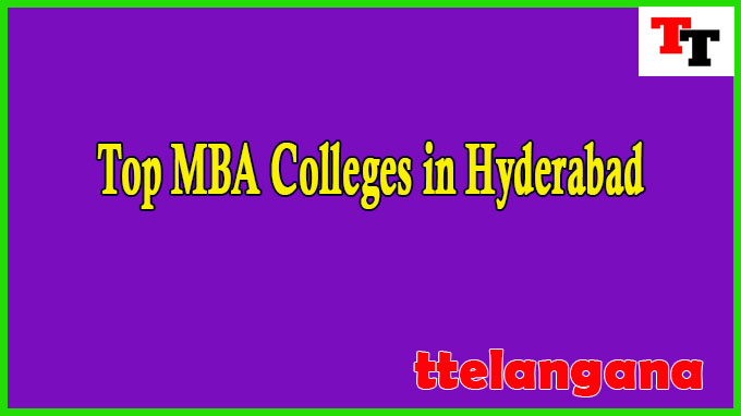 Top MBA Colleges in Hyderabad