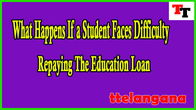 What Happens If a Student Faces Difficulty in Repaying The Education Loan
